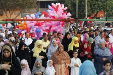 موعد وتوقيت صلاة عيد الفطر في محافاظت مصر 2015