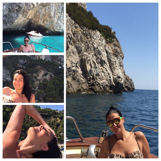 صور غادة عبد الرازق وهي عارية في شواطئ إيطاليا 2015