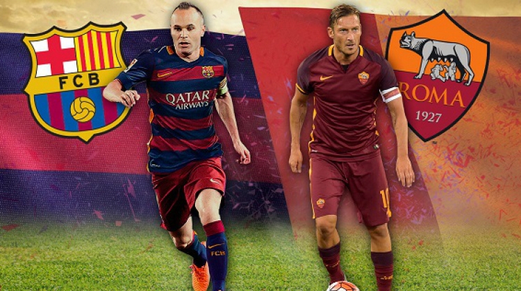 تشكيلة مباراة برشلونة وروما اليوم الاربعاء 5-8-2015
