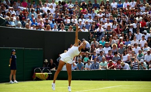 صور شفاينشتايغر مع لاعبة التنس الحسناء آنا إيفانوفيتش 2015