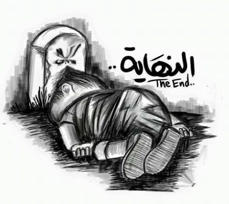 صورة كاريكاتير معبر عن غرق الطفل السوري إيلان كردي 2015