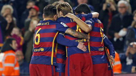 تشكيلة مباراة برشلونة في مواجهة أتلتيكو مدريد اليوم السبت 30-1-2016