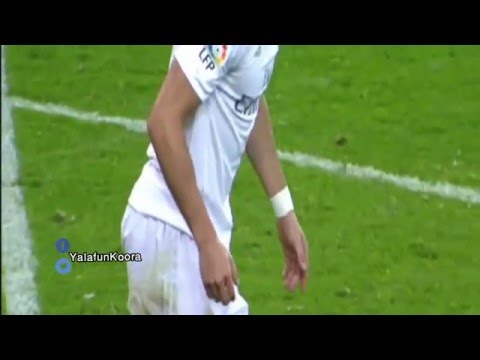 بالفيديو لحظة اصابة كريستيانو رونالدو في مباراة فياريال اليوم الاربعاء 20-4-2016