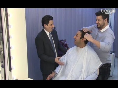 بالفيديو ميدو يحلق شعره بعد فوز ليستر سيتي بالدورى الإنجليزى 2016