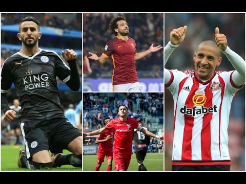 بالفيديو أجمل اهداف اللاعبين العرب في اوروبا موسم 2016