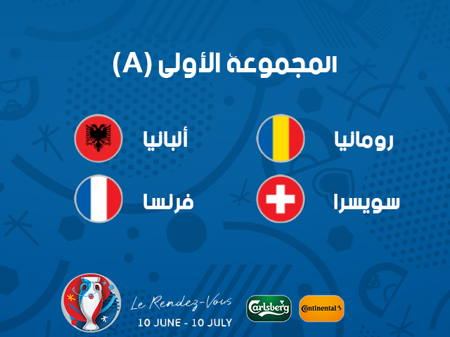 القنوات الناقلة لبطولة أمم أوروبا لكرة القدم uefa euro 2016 المدة من 10 يونيو وحتي 10يوليو 2016