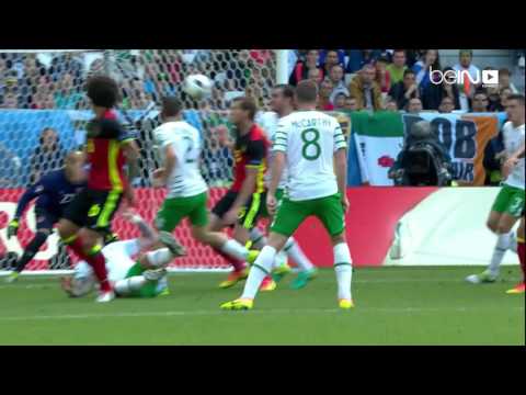 فيديو يوتيوب اهداف مباراة بلجيكا وايرلندا اليوم السبت 18-6-2016 جودة عالية hd - يورو 2016