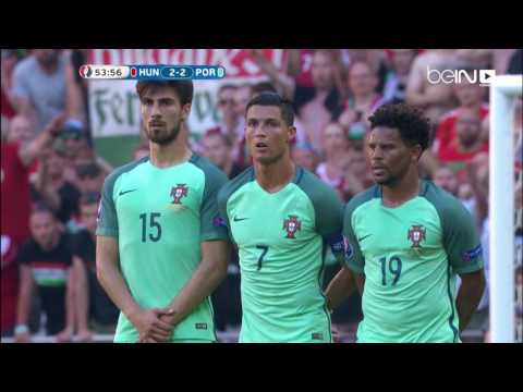 فيديو يوتيوب اهداف مباراة البرتغال والمجر اليوم الاربعاء 22-6-2016 جودة عالية hd - يورو 2016