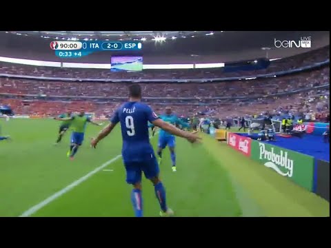فيديو يوتيوب اهداف مباراة ايطاليا واسبانيا اليوم الاثنين 27-6-2016 جودة عالية hd - يورو 2016
