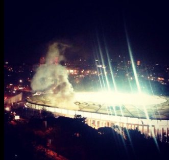 بالصور شاهد لحظة انفجار ملعب بيشكتاش في اسطنبول 2016