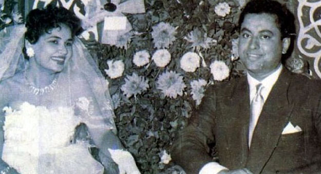 صورة نادرة من حفل زفاف كريمة مختار ونور الدمرداش