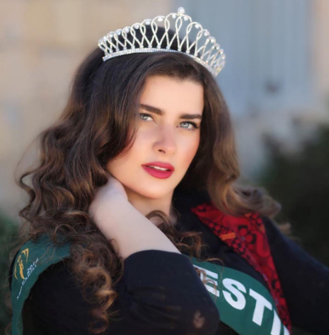 من هي نتالي رنتيسي ملكة جمال فلسطين 2017