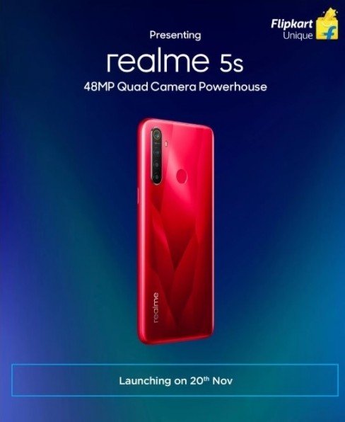 صور مواصفات سعر هاتف Realme 5s الجديد 2019