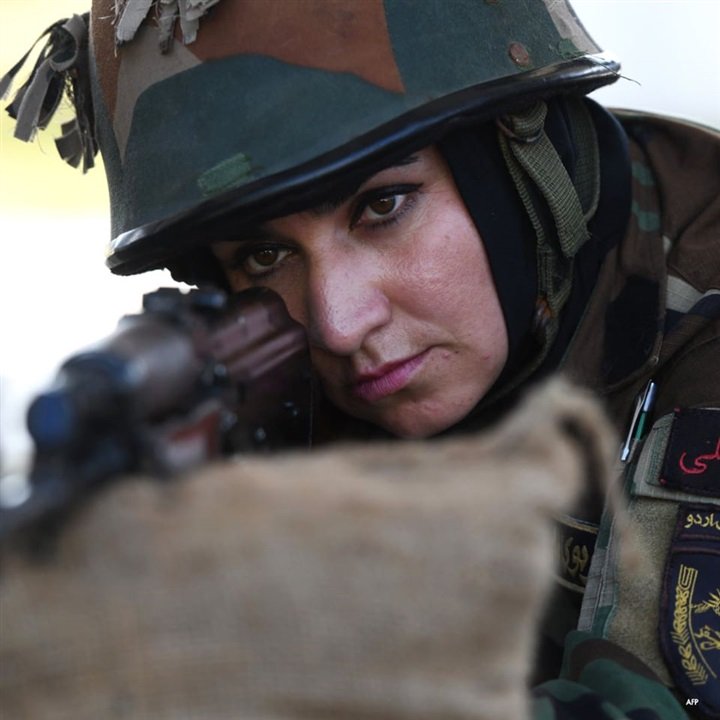 صور بنات أفغانستان في الجيش 2019/2020