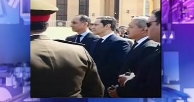 صور أولاد الرئيس حسني مبارك في جنازته 2020