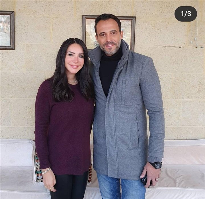 صور إنجي علاء زوجة يوسف الشريف بطل مسلسل النهاية 2020