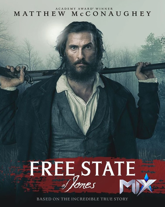 فيلم Free State of Jones غدا على قناة ميكس