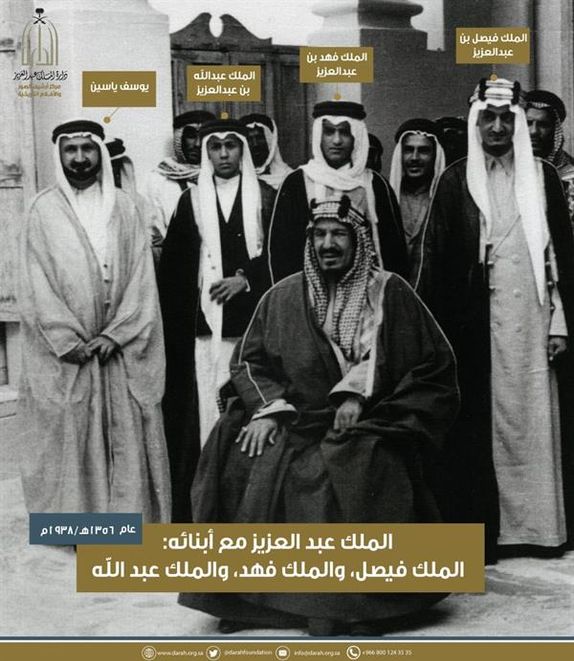 صور ملوك المملكة العربية السعودية عبر التاريخ