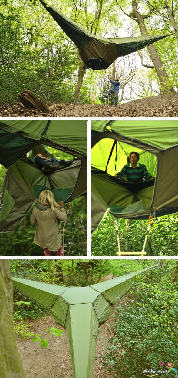 [صور] الخيمة تينتسيلي المعلقة