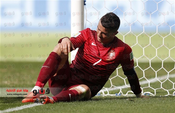 صور كريستيانو رونالدو وهي يبكي بعد الخروج من مونديال كأس العالم 2014