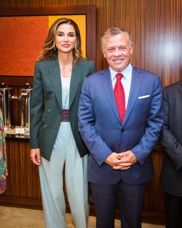 صور جميلة تجمع الملك عبد الله والملكة رانيا 2020