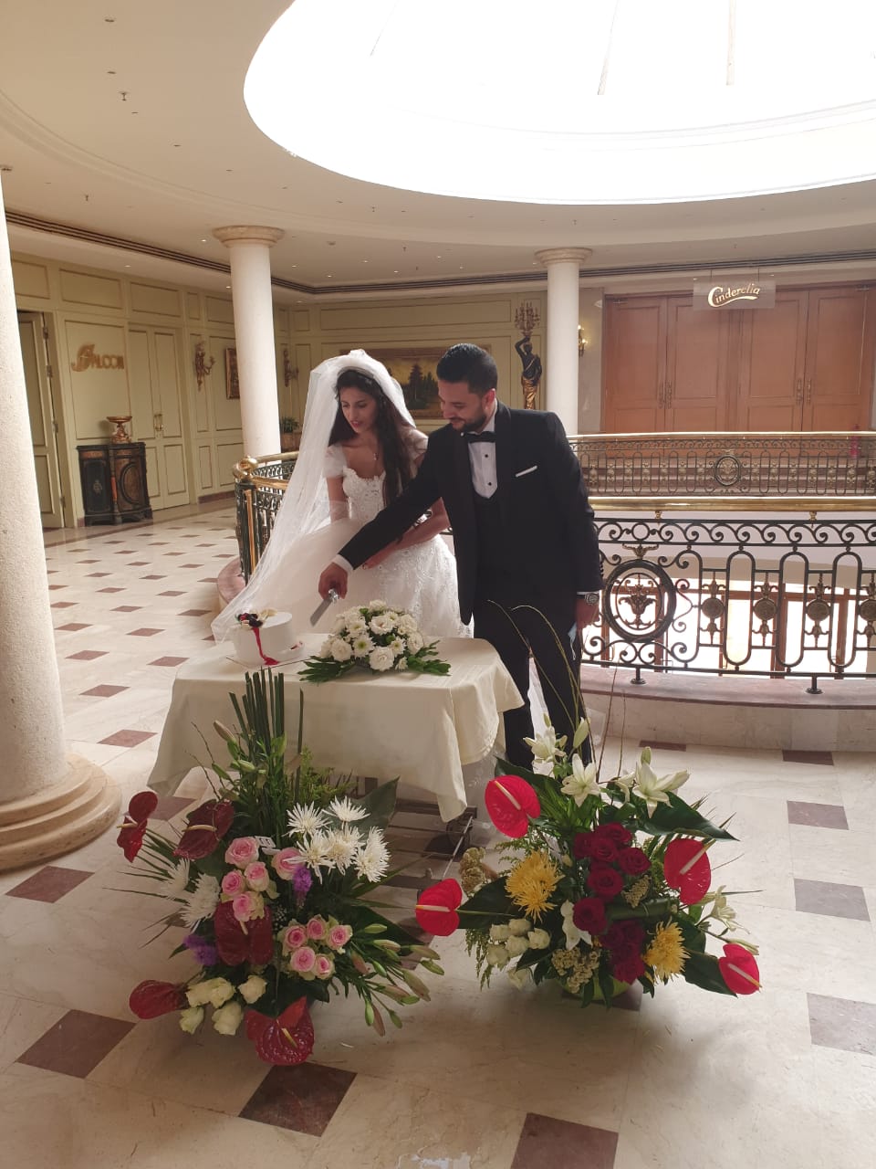 صور حفل زفاف هالة حفيدة الزعيم جمال عبد الناصر