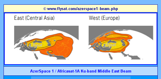 جديد الاقمار الفضائية (قمر افريقيا) -Africasat-1A @ 46° East