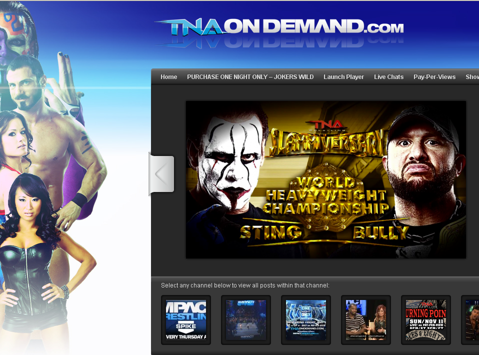 تابعوا معنا : عرض Slammiversary التابع ل TNA لشهر يوينة 2013