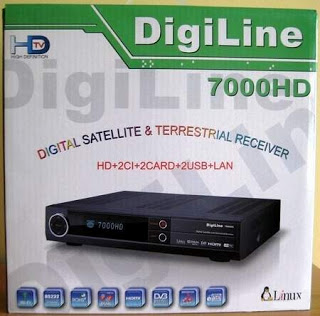 معلومات عن الجهاز العمــلاق Digiline 7000HD