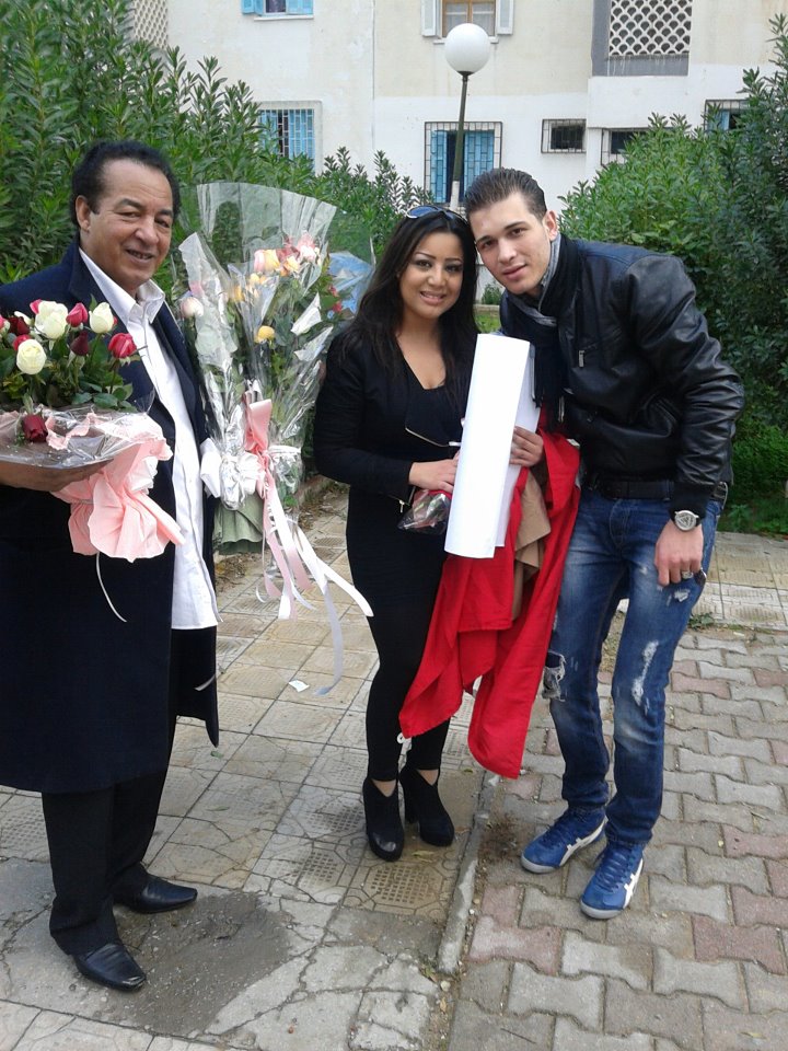 صور جديدة ليسرى في تونس برنامج ذا فويس 2013
