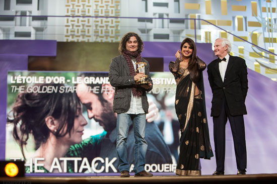 بالصور "الهجوم" يفوز بالجائزة الكبرى..وإلينا أحسن ممثلة بـ"مراكش السينمائى"
