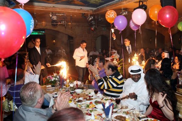 صور عيد ميلاد نجوى سلطان 2013 بدبى - نجوى سلطان تحتفل بعيد ميلادها مع حسن حسني 2013