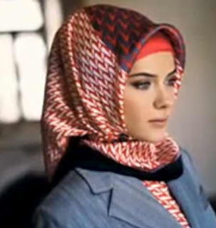 بالصور لفات الحجاب التركى ،لفات طرح تركى مميزة