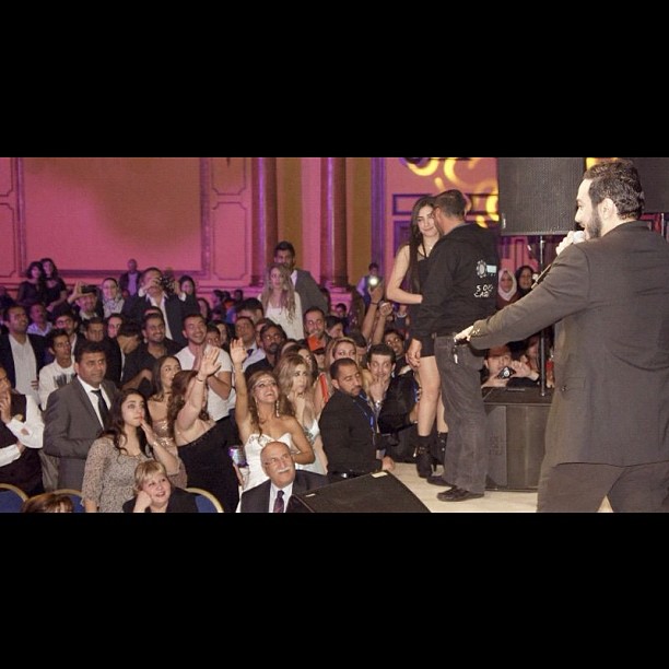 صور تامر حسني حفل راس السنة 2013 - Tamer hosny new year eve concert 2013