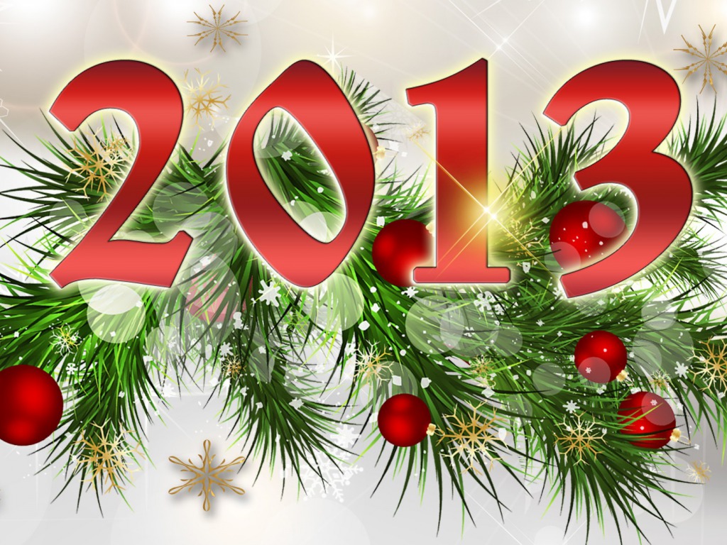 خلفيات العام الجديد 2013 - تحميل اجمل خلفيات العام الميلادي الجديد 2013 - صور خلفيات عام 2013