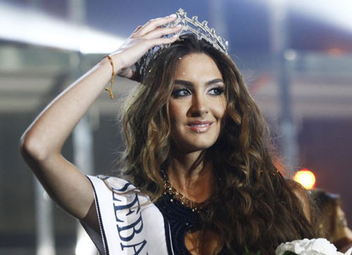 صور تتويج رينا شيباني ملكة جمال لبنان 2012 - صور رينا شيباني ملكة جمال لبنان 2012
