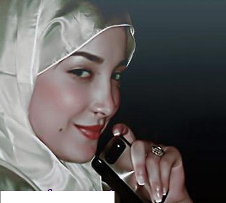 صور بسمه بوسيل بالحجاب 2012 - صور زوجه تامر حسني بالحجاب 2012