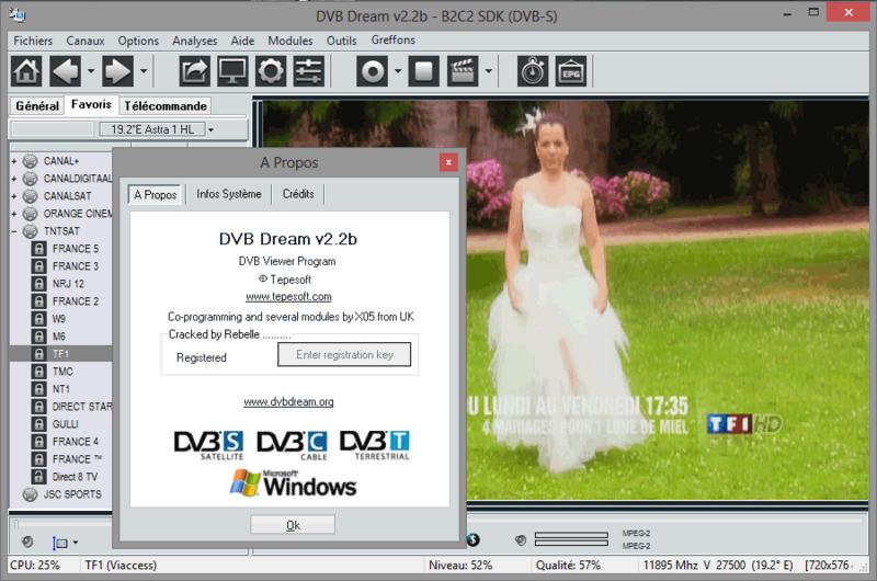 تحميل برنامح العرض DVB دريم 2.2b - اصدار كامل