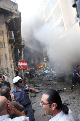 صور انفجار كبير في بيروت 19/10/2012 - خبر انفجار كبير في بيروت 19/10/2012 - بالصور تفاصيل انفجار في شرق بيروت 19/10/2012