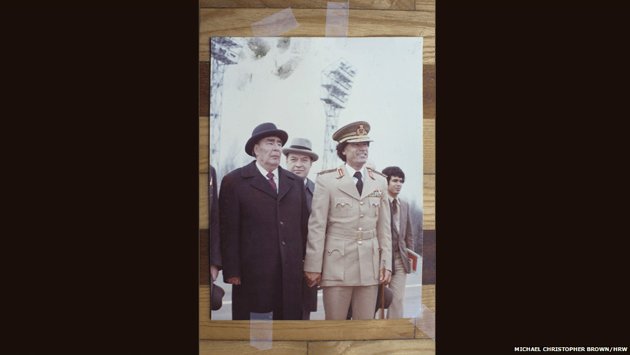 صور نادرة للرئيس الليبي معمر القذافي - صور نادرة لمعمر القذافي