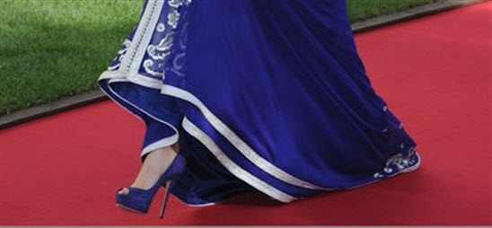 بالصور شاهد فستان الأميرة اللالا سلمى 2012 - صور الاميرة الأميرة اللالا سلمى بقفطان خلاب 2012