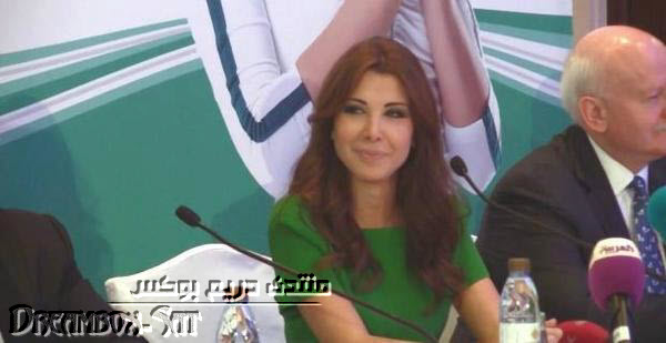احدث صور نانسي عجرم 2012 - صور نانسي عجرم بفستان اخضر 2012 - اجمل صور نانسي عجرم 2012