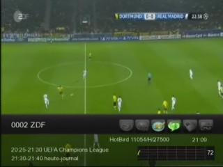 مباراة : بروسيا دورتموند Vs ريـال مدريد-والقنوات المجانية الناقلة اللقاء- قناة ZDF