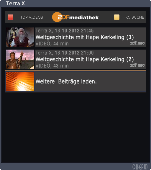 ZDFmediathek Version 0.7