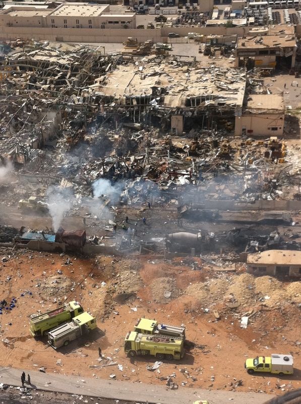 صور انفجار شاحنة الغاز في الرياض - صور جويا لانفجار شاحنة الغازفي الرياض - صور جوية خاصة لانفجار شاحنة الغاز في الرياض