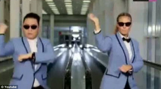بالصور هيدى كلوم تفاجئ محبيها بتقديمها "Gangnam Style"