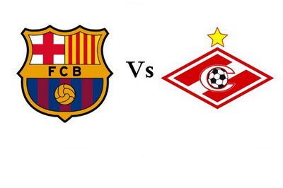 watch online Barcelona Vs Spartak Moskva 20/11/2012