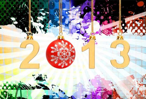 صور تهنئه راس السنه الميلاديه 2013 - بطاقات تهنئه راس السنه الميلاديه 2013 - Happy New Year Wallpapers 2013