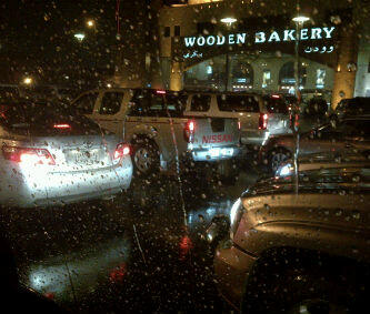 صور من امطار الرياض الليلة 28/11/2012