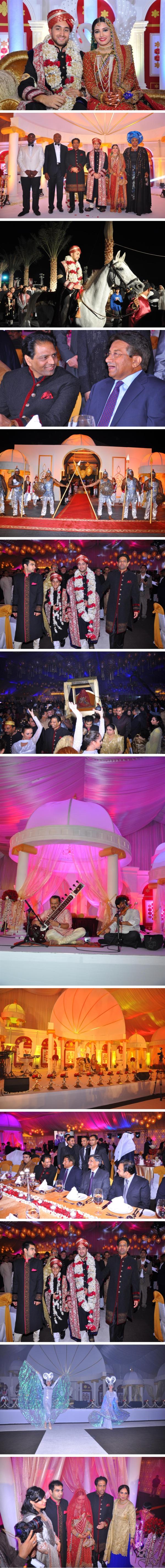 صور حفل زفاف الاميرة ندى الملك في دبي 2013
